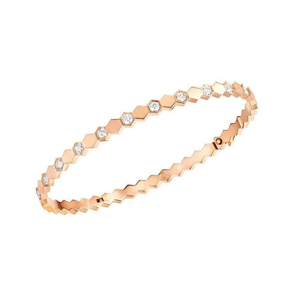 [⭐Mirelle]BEE LOVE SILVER DIAMOND BRACELET