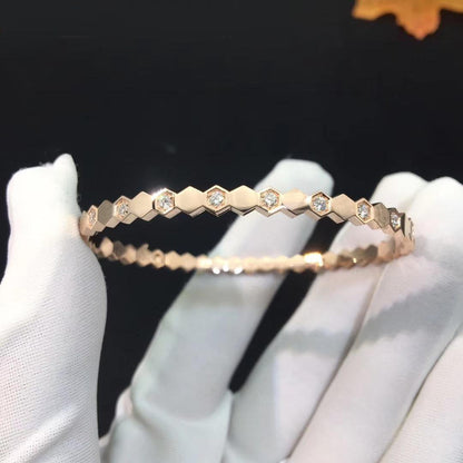 [⭐Mirelle]BEE LOVE SILVER DIAMOND BRACELET