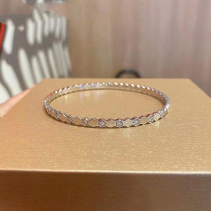 [⭐Mirelle]BEE LOVE SILVER DIAMOND BRACELET