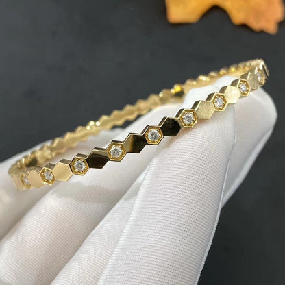 [⭐Mirelle]BEE LOVE GOLD DIAMOND BRACELET