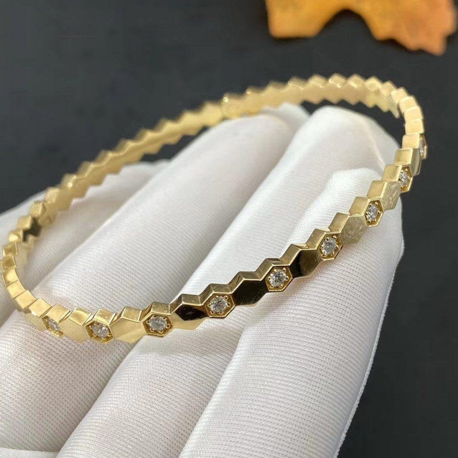 [⭐Mirelle]BEE LOVE GOLD DIAMOND BRACELET