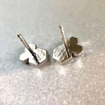[⭐Mirelle]BEE LOVE SILVER DIAMOND EARRINGS