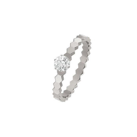 [⭐Mirelle]BEE LOVE RING SILVER 1 DIAMOND