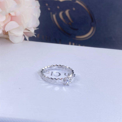 [⭐Mirelle]BEE LOVE RING SILVER 1 DIAMOND