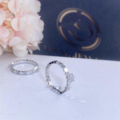 [⭐Mirelle]BEE LOVE RING SILVER 1 DIAMOND