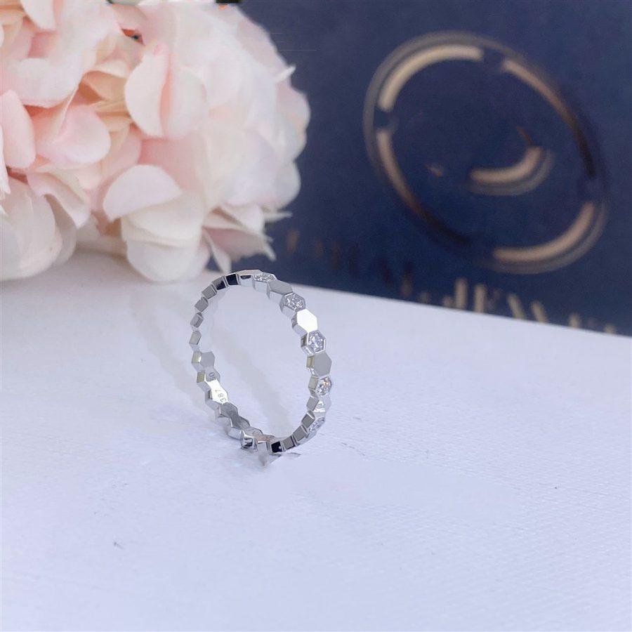 [⭐Mirelle]BEE LOVE RING SILVER DIAMOND