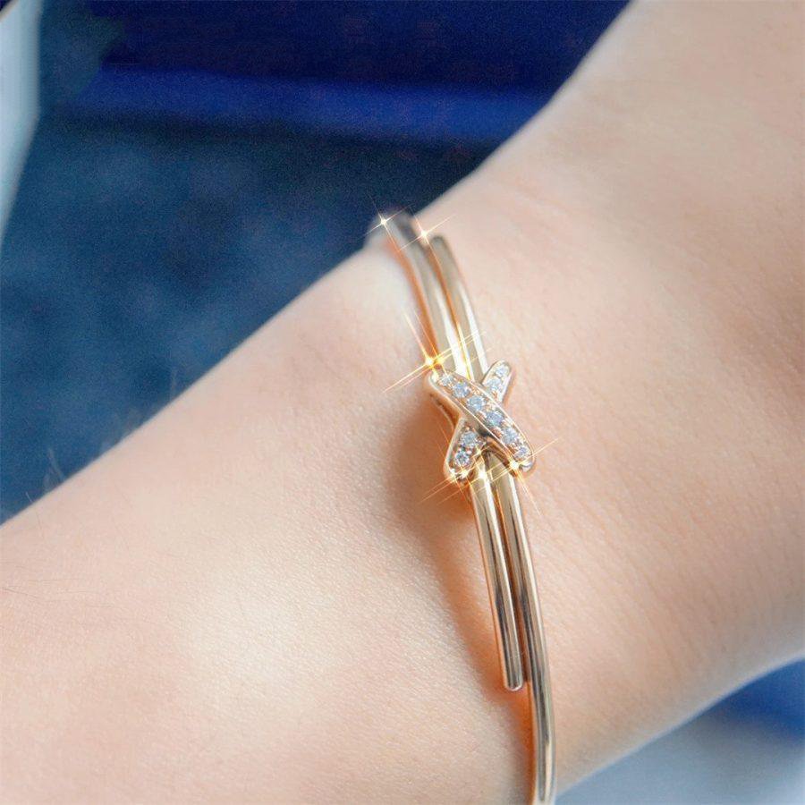 [⭐Mirelle]JEUX DE BRACELET PINK GOLD DIAMONDS