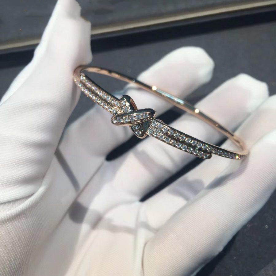 [⭐Mirelle]JEUX DE BRACELET DIAMONDS PINK GOLD