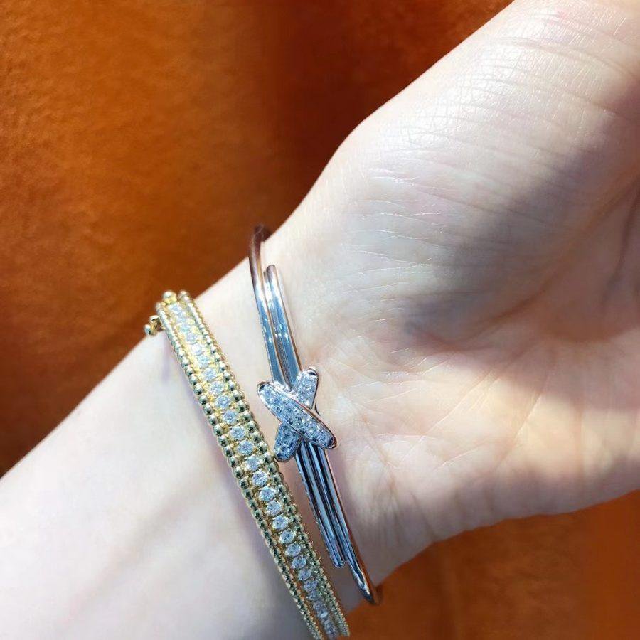 [⭐Mirelle]JEUX DE BRACELET SILVER DIAMONDS