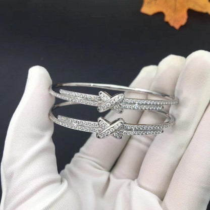 [⭐Mirelle]JEUX DE BRACELET DIAMONDS SILVER