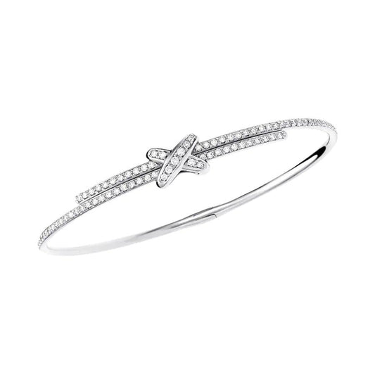 [⭐Mirelle]JEUX DE BRACELET DIAMONDS SILVER