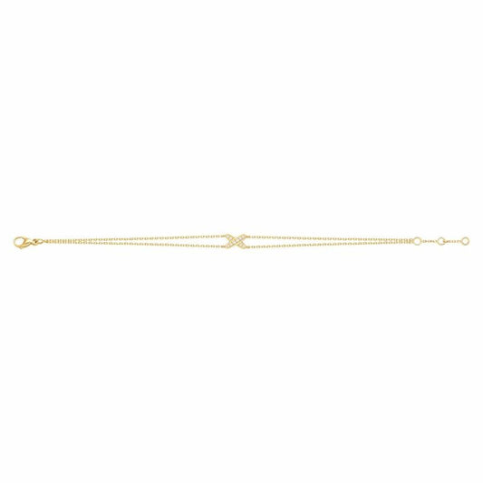[⭐Mirelle]JEUX BRACELET GOLD DIAMOND
