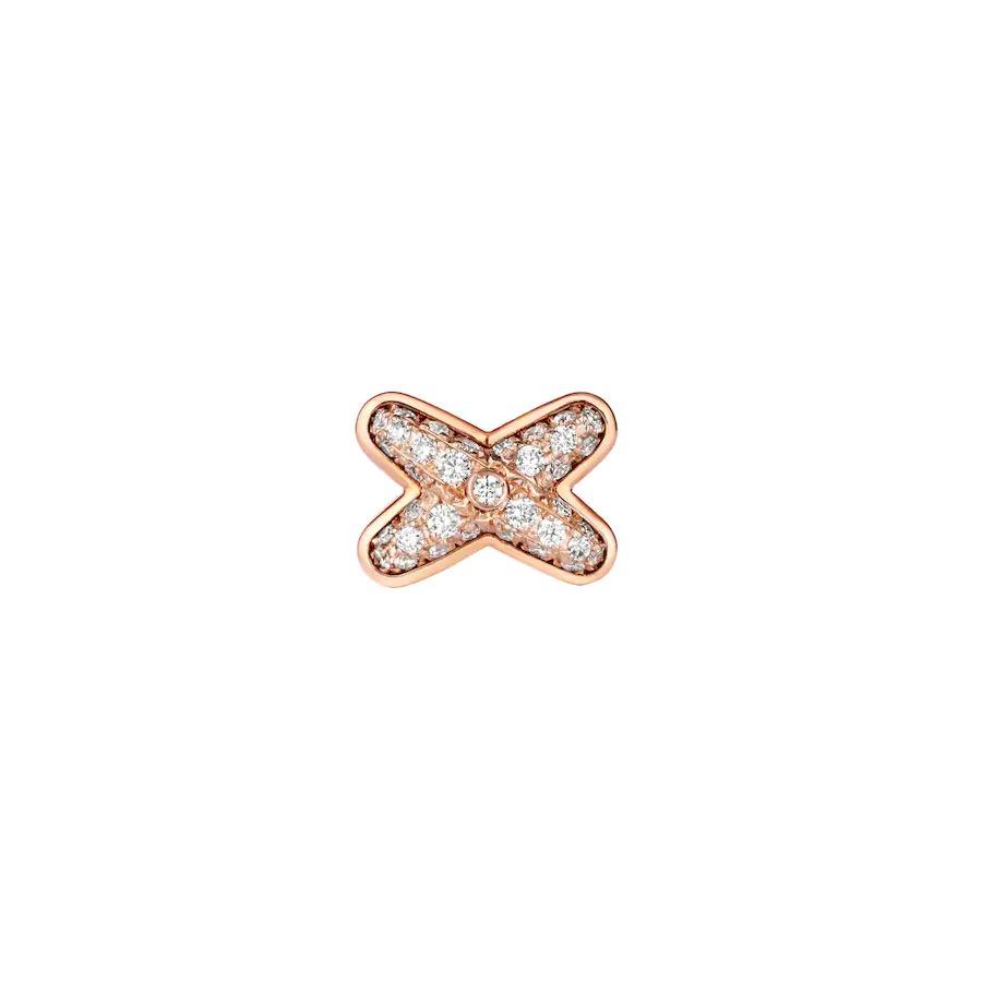 [⭐Mirelle]JEUX DE PINK GOLD DIAMOND EARRINGS
