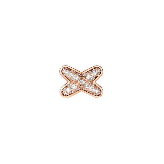 [⭐Mirelle]JEUX DE PINK GOLD DIAMOND EARRINGS