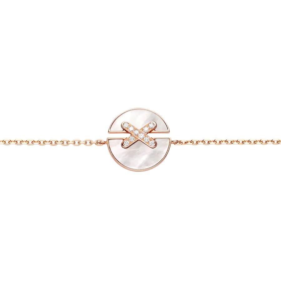 [⭐Mirelle]JEUX DE BRACELET MOP PINK GOLD DIAMONDS