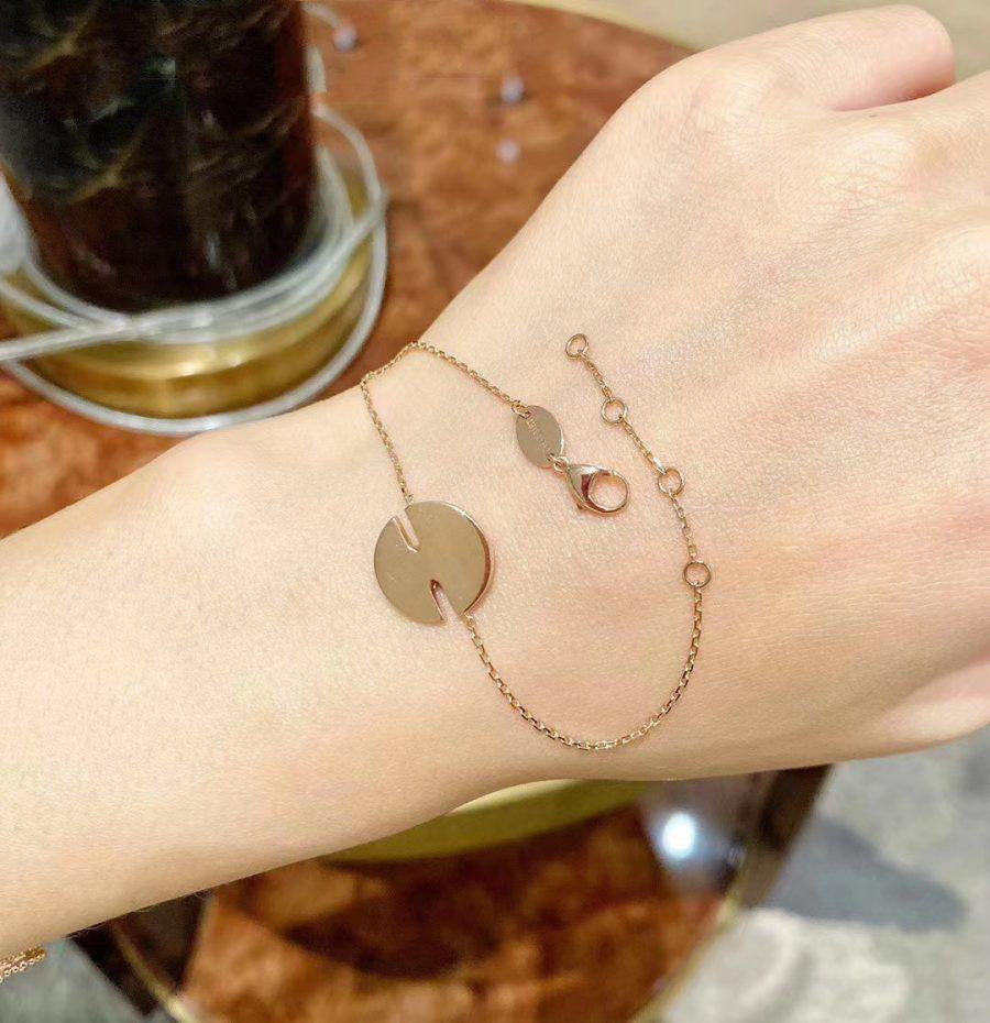 [⭐Mirelle]JEUX DE BRACELET MOP PINK GOLD DIAMONDS