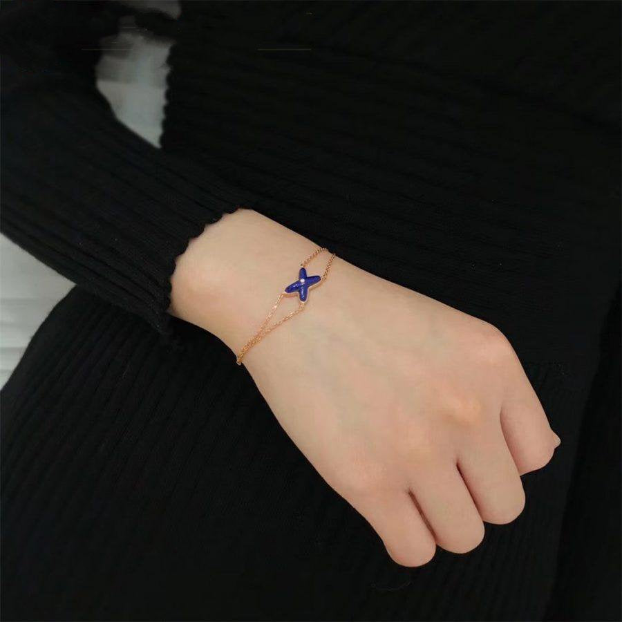 [⭐Mirelle]Hollow Design Four-Leaf Clover Flower Shape Ring