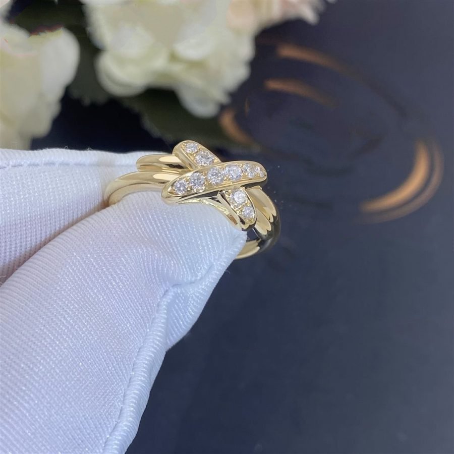 [⭐Mirelle]JEUX DE GOLD DIAMOND RING