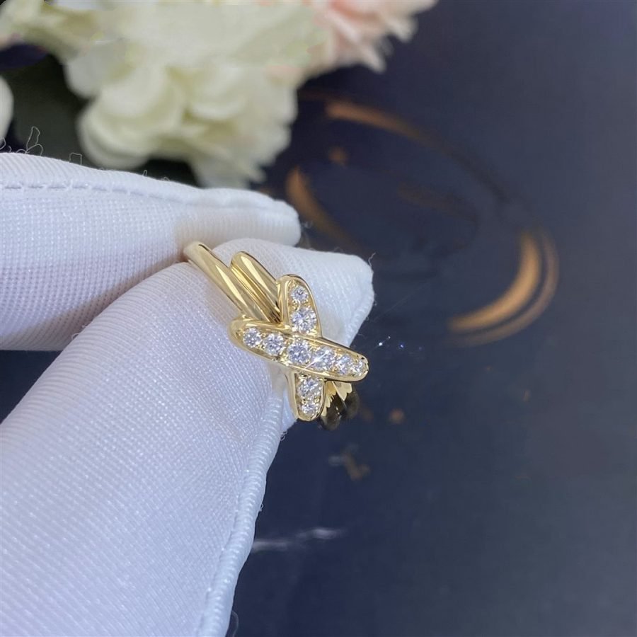 [⭐Mirelle]JEUX DE GOLD DIAMOND RING