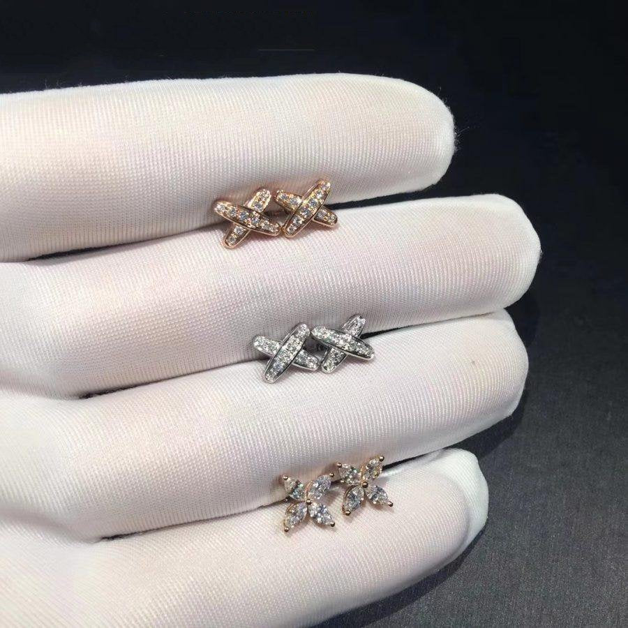 [⭐Mirelle]JEUX DE DIAMOND EARRINGS