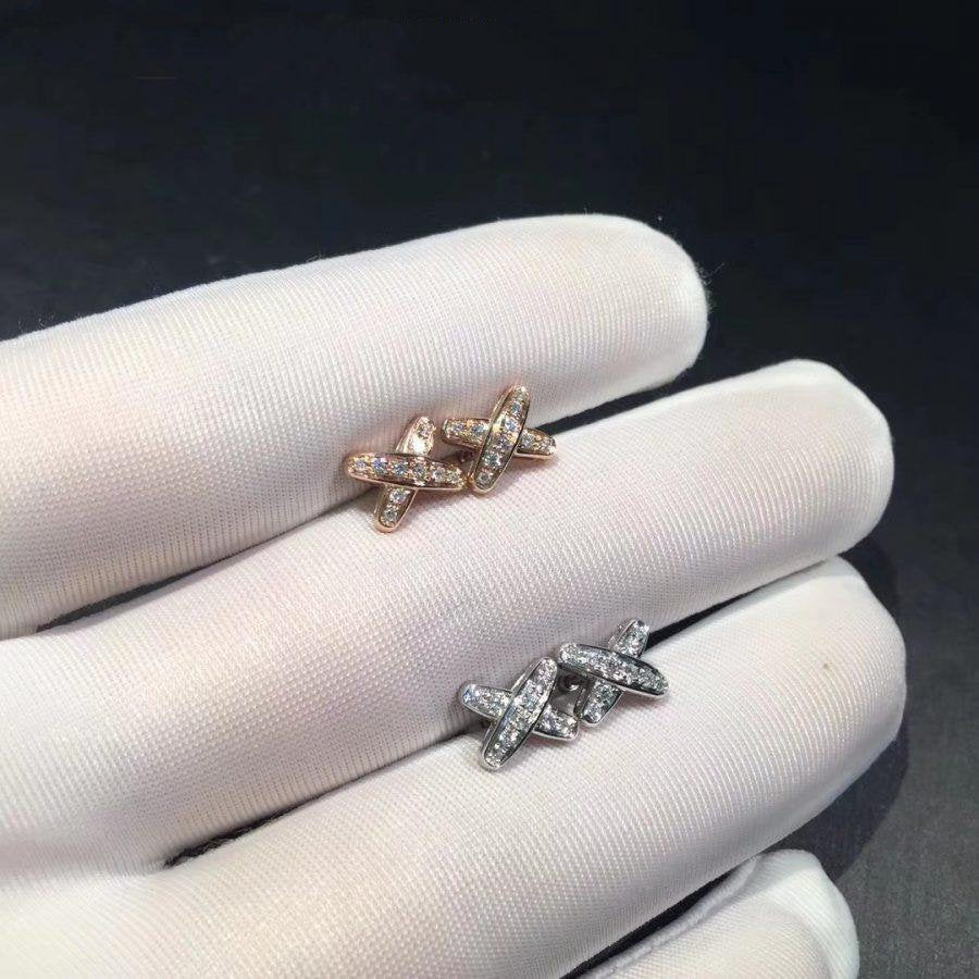 [⭐Mirelle]JEUX DE DIAMOND EARRINGS