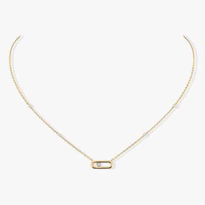 [⭐Mirelle]MOVE UNO DIAMOND NECKLACE