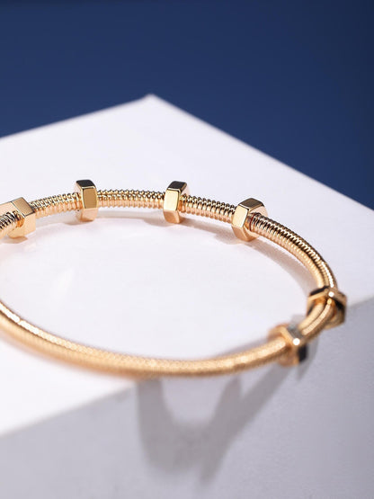 [⭐Mirelle jewelrys]CT THREADED BRACELET