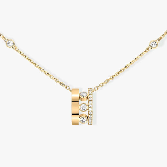 [⭐Mirelle]CHAIN MOVE ROMANE PEDAND NECKLACE