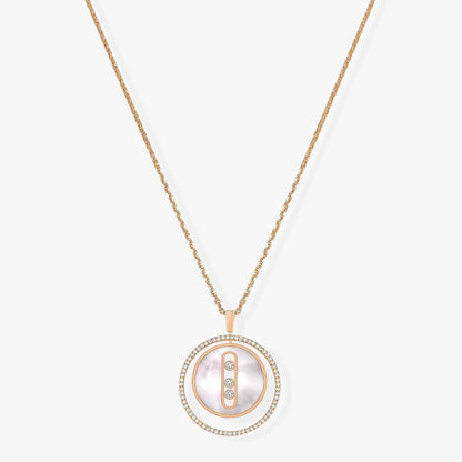 [⭐Mirelle]Demo MOVE MM NACRE BLANCHE DIAMOND NECKLACE