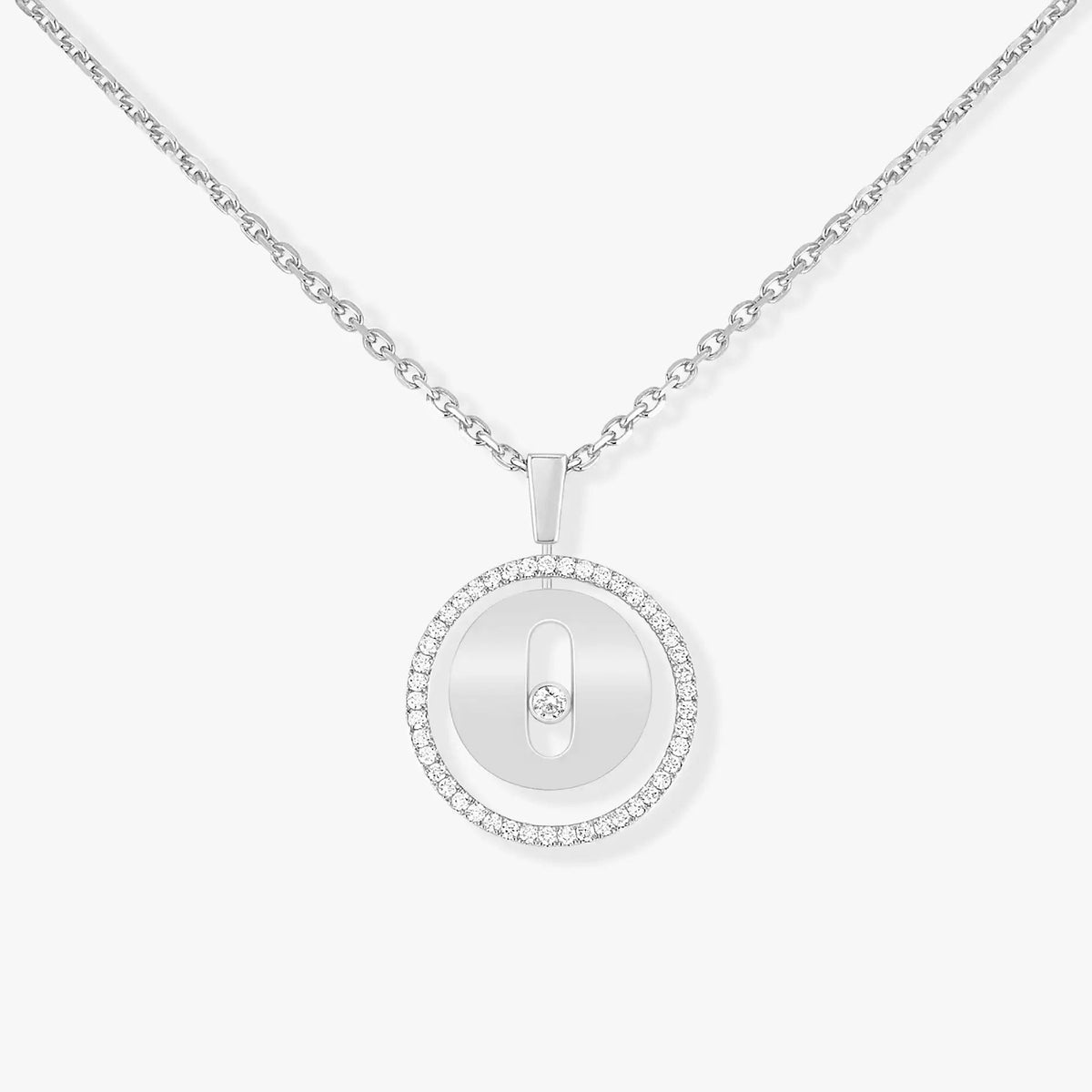 [⭐Mirelle]Demo MOVE PM NECKLACE SILVER DIAMOND