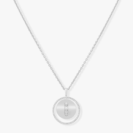 [⭐Mirelle]Demo MOVE MM SILVER DIAMOND NECKLACE