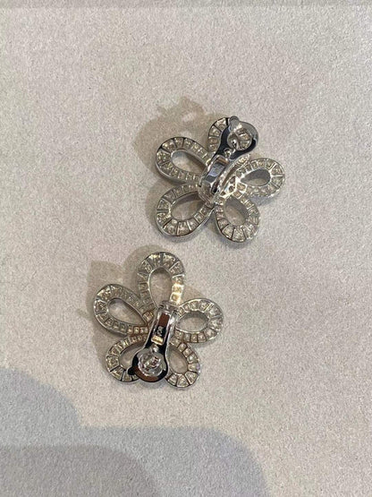 [⭐Mirelle]FLOWERLACE EARRINGS FULL DIAMONDS