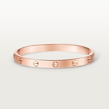 [⭐Mirelle]LOVE BRACELET 6.1MM BRUSHED