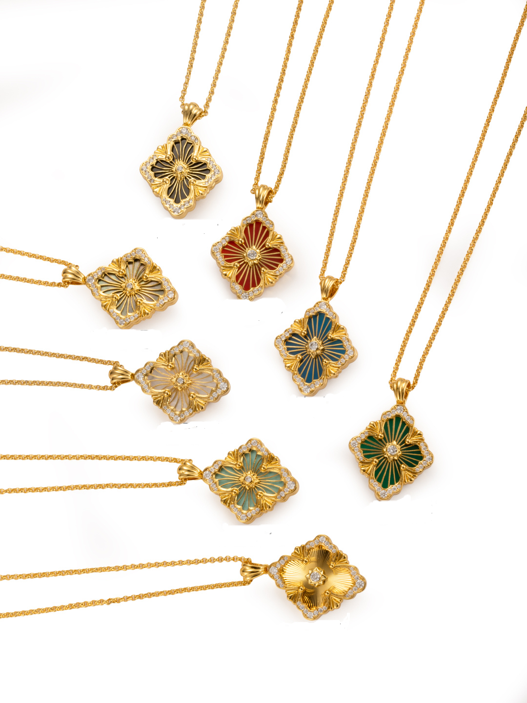 [⭐Mirelle] B.C.L BIG SIZE  ENAMEL NECKLACE（Various colors）