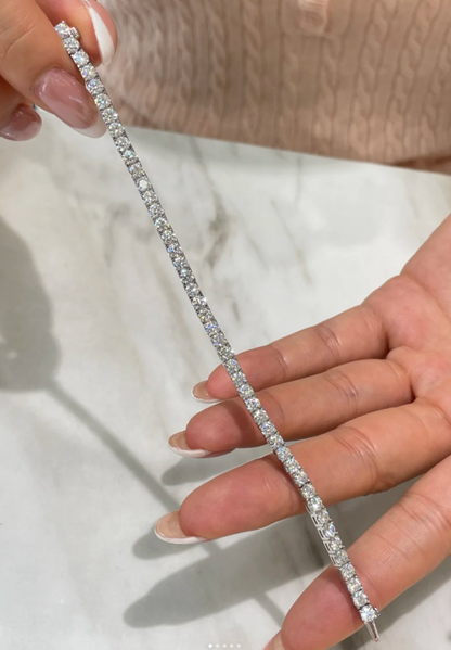 [⭐Mirelle]  CLASSIC BASEBALL BRACELAT, 52 DIAMOND