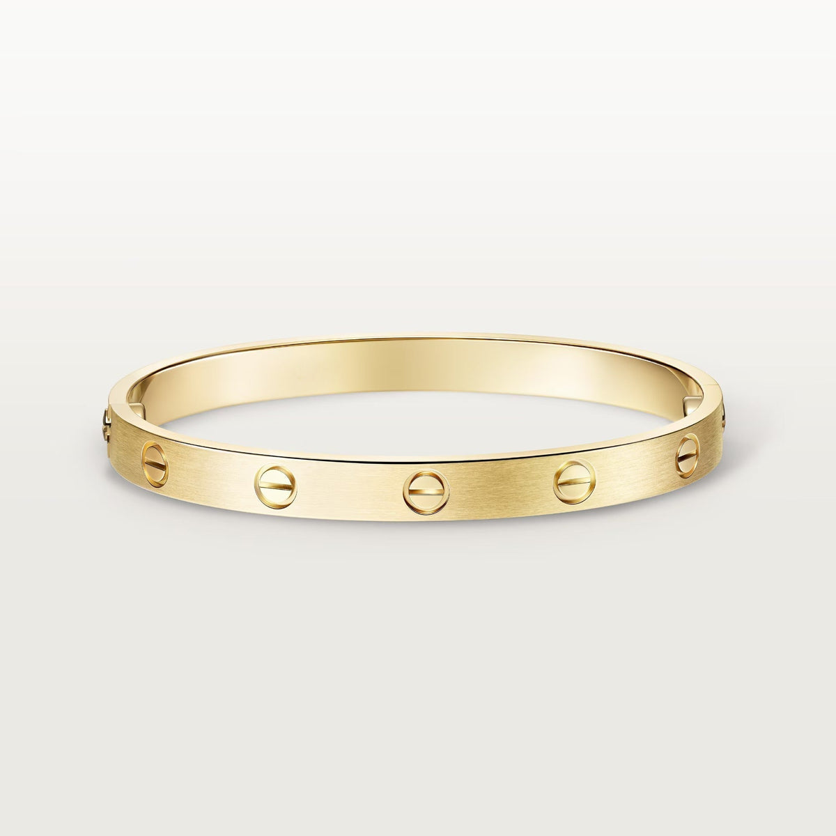 [⭐Mirelle]LOVE BRACELET 6.1MM BRUSHED