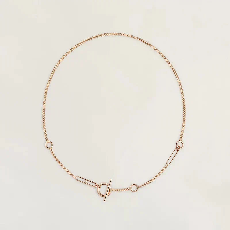 [⭐Mirelle]HM STERLING CHAINE D'ANCRE HEART
