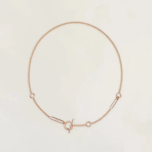 [⭐Mirelle]HM STERLING CHAINE D'ANCRE HEART