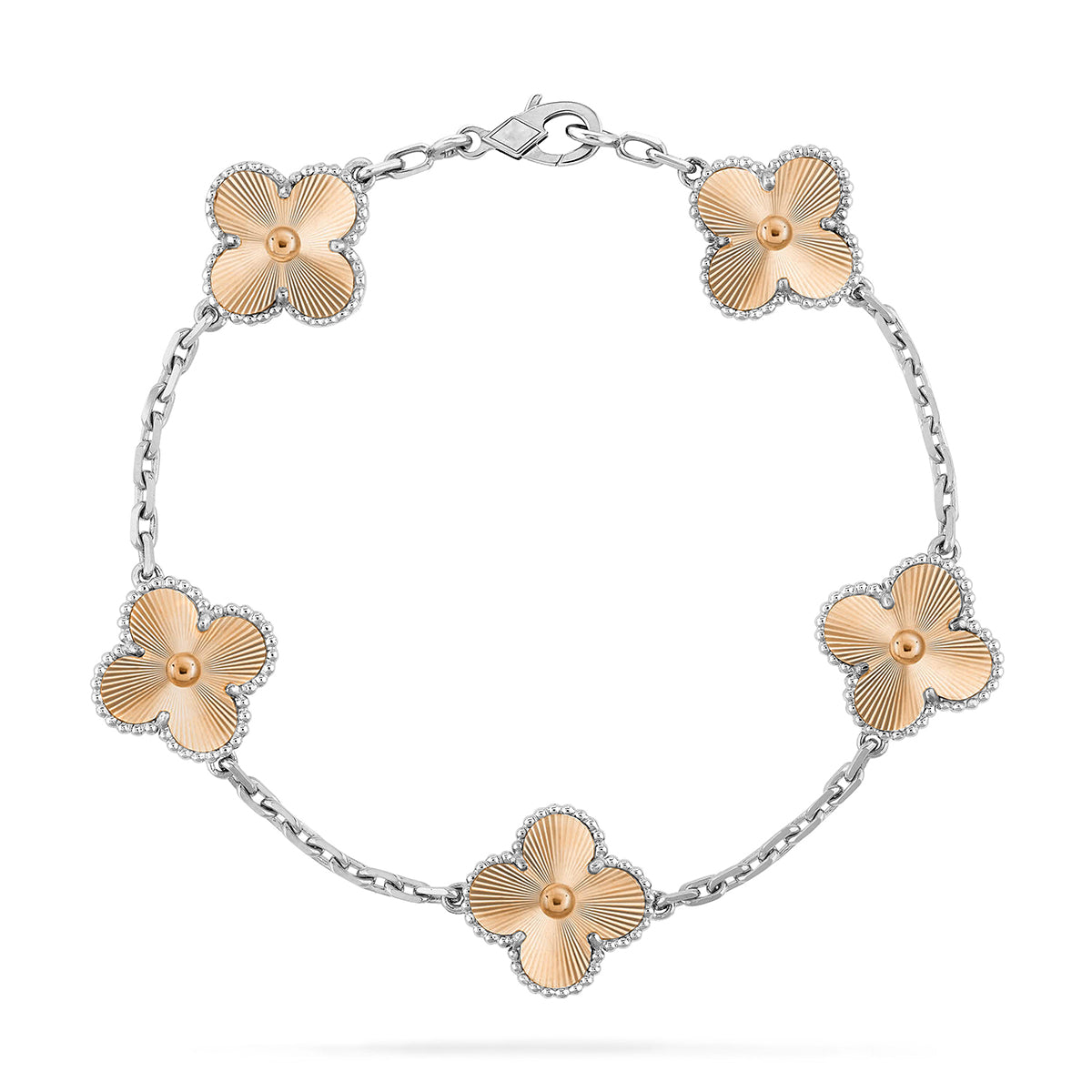 [⭐Mirelle] CLOVER 5 MOTIF LASER BRACELET COLLECTION