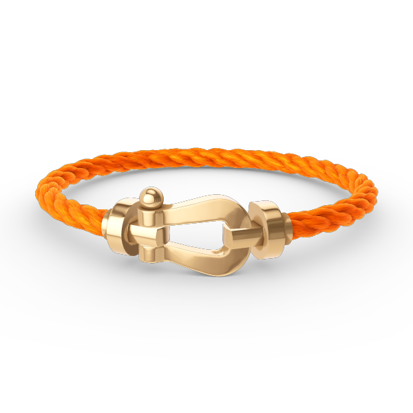 [⭐Mirelle]FORCE LARGE HORSESHOE NO DIAMOND BRACELET GOLD