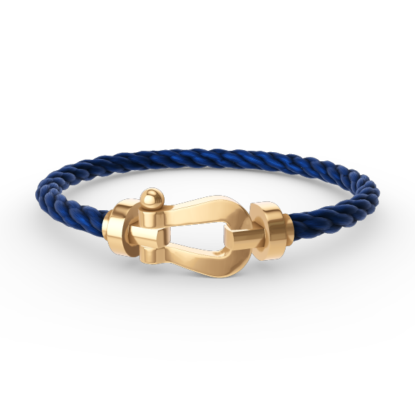 [⭐Mirelle]FORCE LARGE HORSESHOE NO DIAMOND BRACELET GOLD