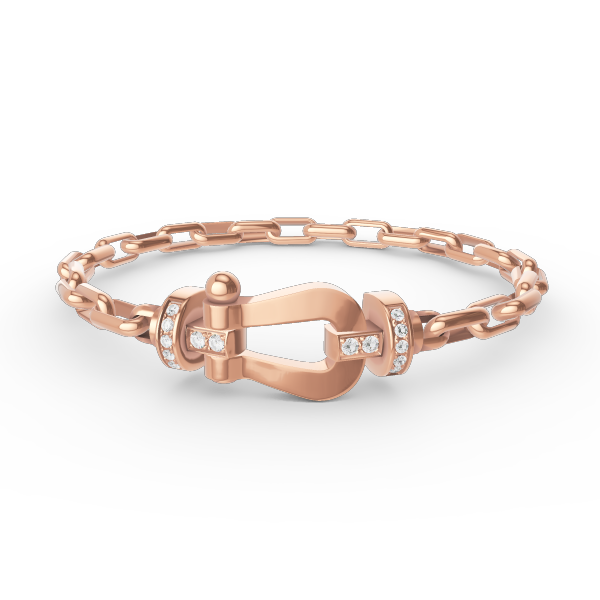 [⭐Mirelle]FORCE LARGE HORSESHOE CLASP  METAL BRACELET