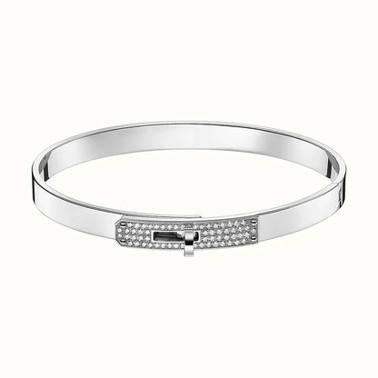 [⭐Mirelle]KELLY SILVER DIAMOND BRACELET