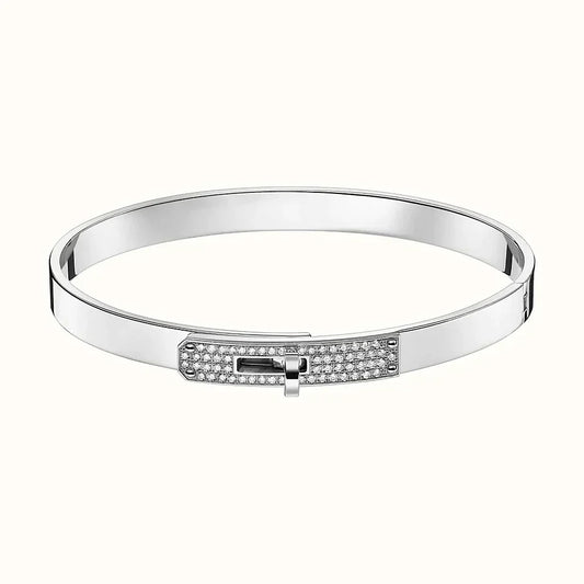 [⭐Mirelle]KELLY SILVER DIAMOND BRACELET