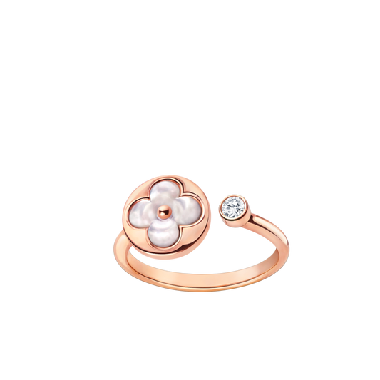 [⭐Mirelle]SUN 1 DIAMOND PINK MOP RING
