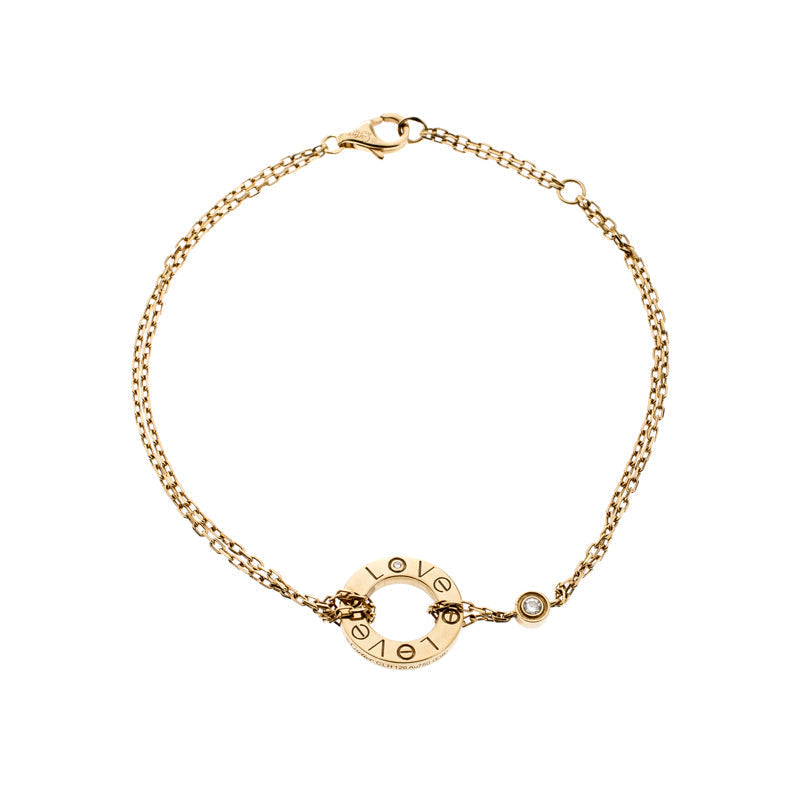 [⭐Mirelle]LOVE BRACELET 2 DIAMOND