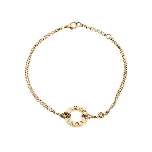 [⭐Mirelle]LOVE BRACELET 2 DIAMOND