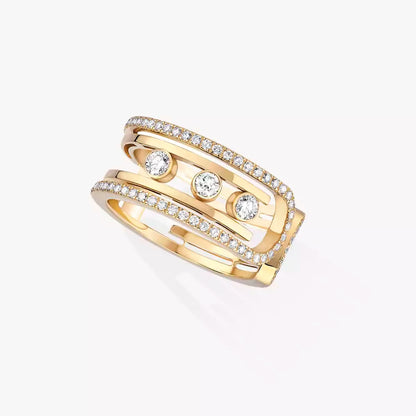 [⭐Mirelle]Move 10th Diamond Ring in Gold