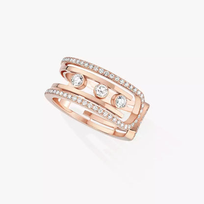 [⭐Mirelle]Move 10th Diamond Ring in Gold