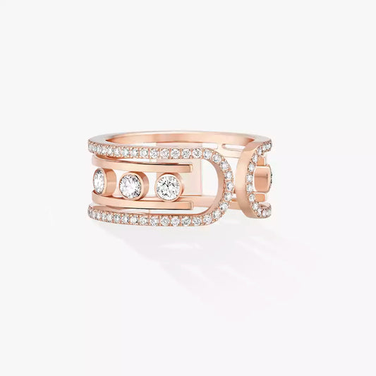 [⭐Mirelle]Move 10th Diamond Ring in Gold